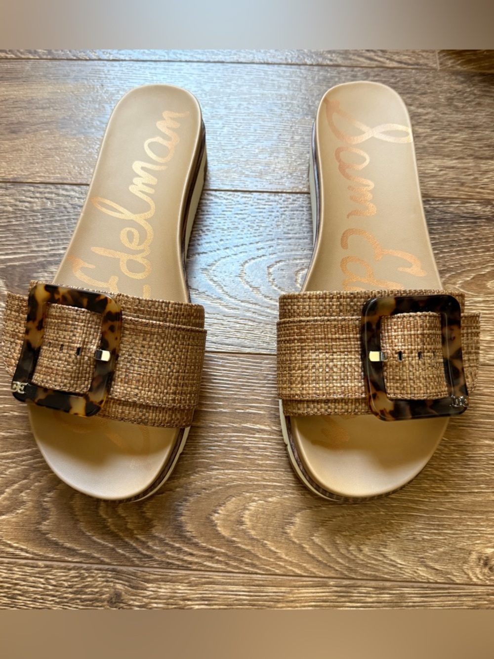 Sam Edelman Ariane Slide Sandals 10 - Picture 4 of 6